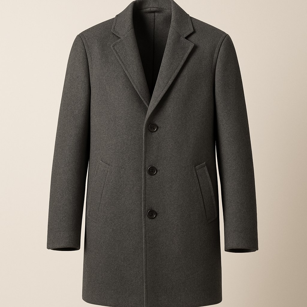 Wool Blend Overcoat